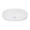Ruvati 24 x 16 inch Semi-Recessed Drop-in Topmount Bathroom Sink Rectangular Ceramic with Overflow White RVB0923WH - alternate 2